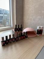 Pink gellac set (lamp+lakjes+extra’s), Ophalen of Verzenden, Gebruikt, Handen en Nagels, Make-up