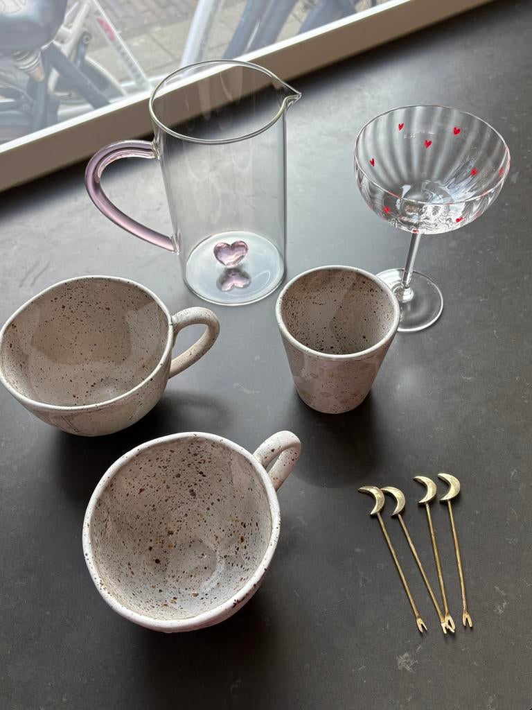 Sissy Boy servies mok kan glas en meer, Ophalen of Verzenden, Overige stijlen, Kop(pen) en/of Schotel(s), Glas