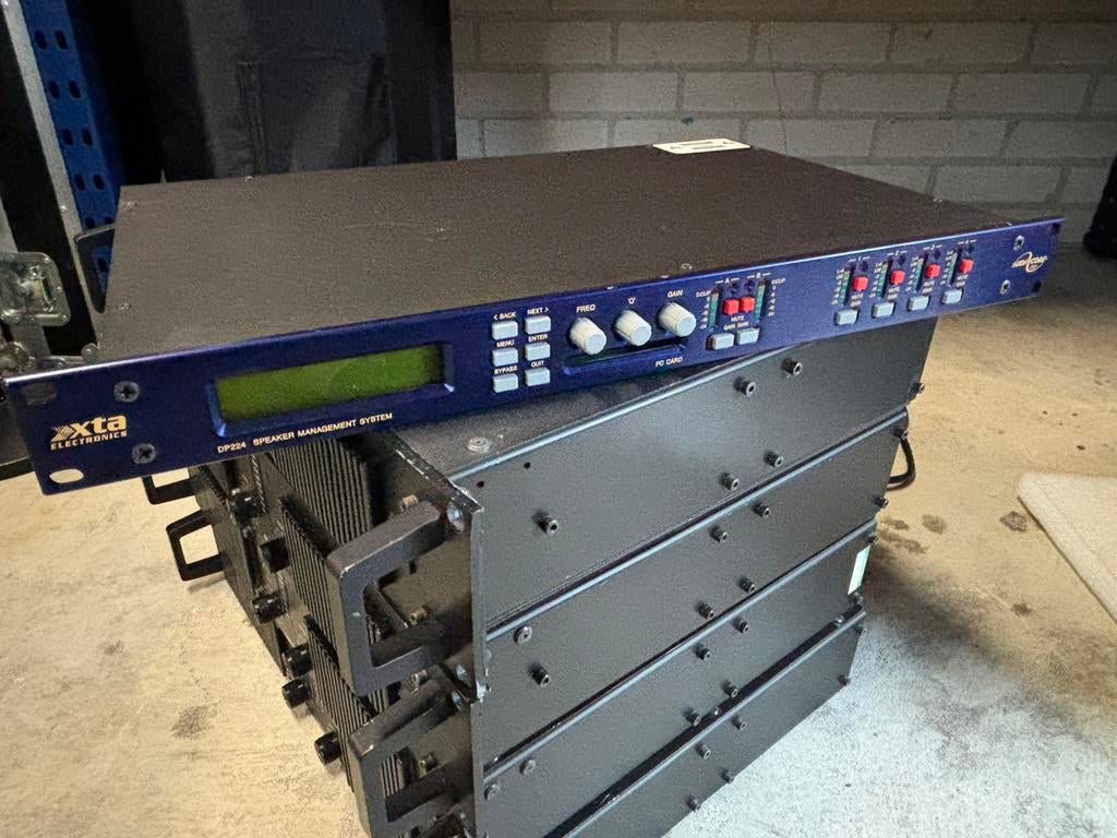 XTA DP224 Speaker processor, Muziek en Instrumenten, Ophalen of Verzenden, Gebruikt, Volume