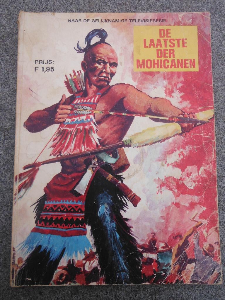 De laatste der Mohicanen. 1970., Eén stripboek, Ophalen of Verzenden, Gelezen
