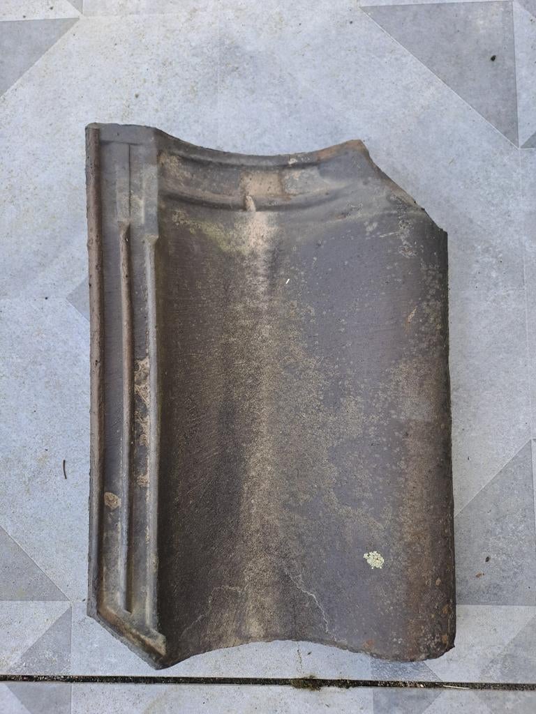 Dakpan 1 stuk, Ophalen, Steen of Klei, Zwart, Nieuw