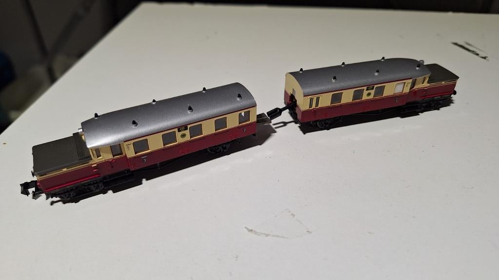 Akku railbus Wittfeld  DRG  N spoor, Hobby en Vrije tijd, Gebruikt, Ophalen of Verzenden, Roco, Gelijkstroom