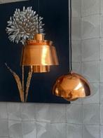 Hanglamp &Tradition: Flowerpod en Utzon in koper uitvoering, Huis en Inrichting, Ophalen, Zo goed als nieuw, Metaal, 50 tot 75 cm