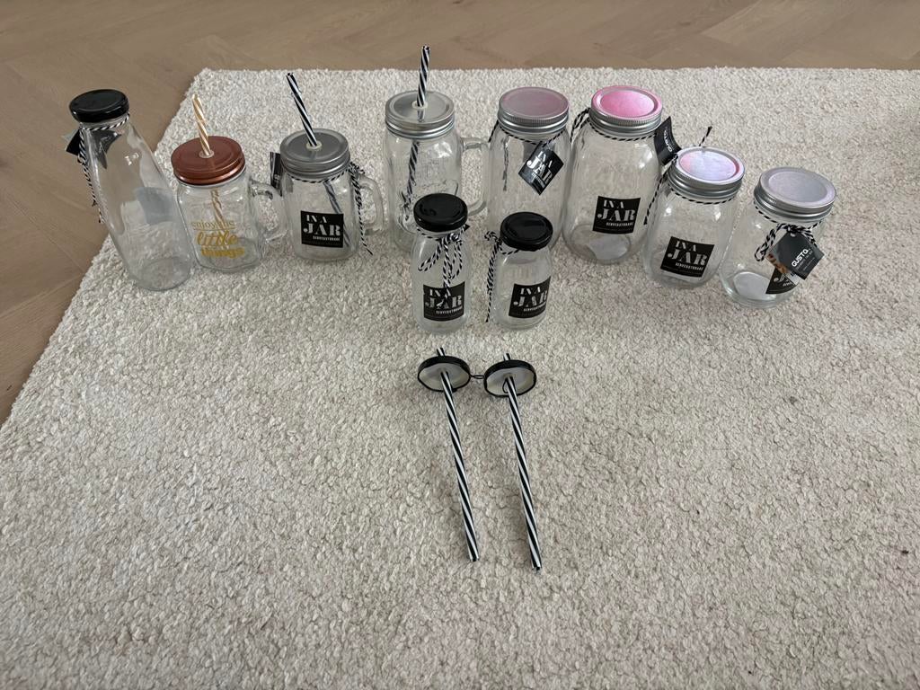 Limonade Glazen set compleet en nieuw, Ophalen of Verzenden, Nieuw, Handen en Nagels