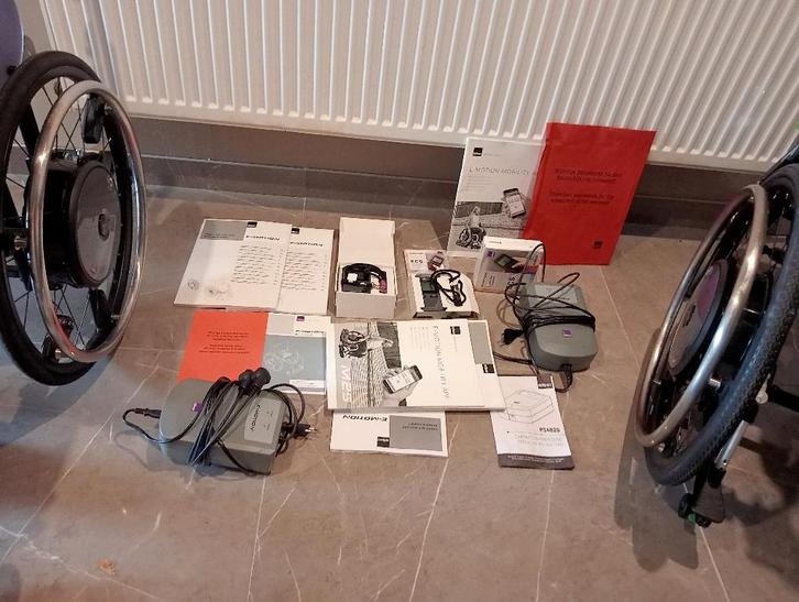 Alber m25 support nog 2sets over bj 21&25 bluetooth..., Diversen, Rolstoelen, Zo goed als nieuw, Elektrische rolstoel, Ophalen of Verzenden