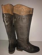 Grotesque geheel groen leren laarzen maat 37 izgst, Ophalen of Verzenden, Zo goed als nieuw, Groen, Hoge laarzen