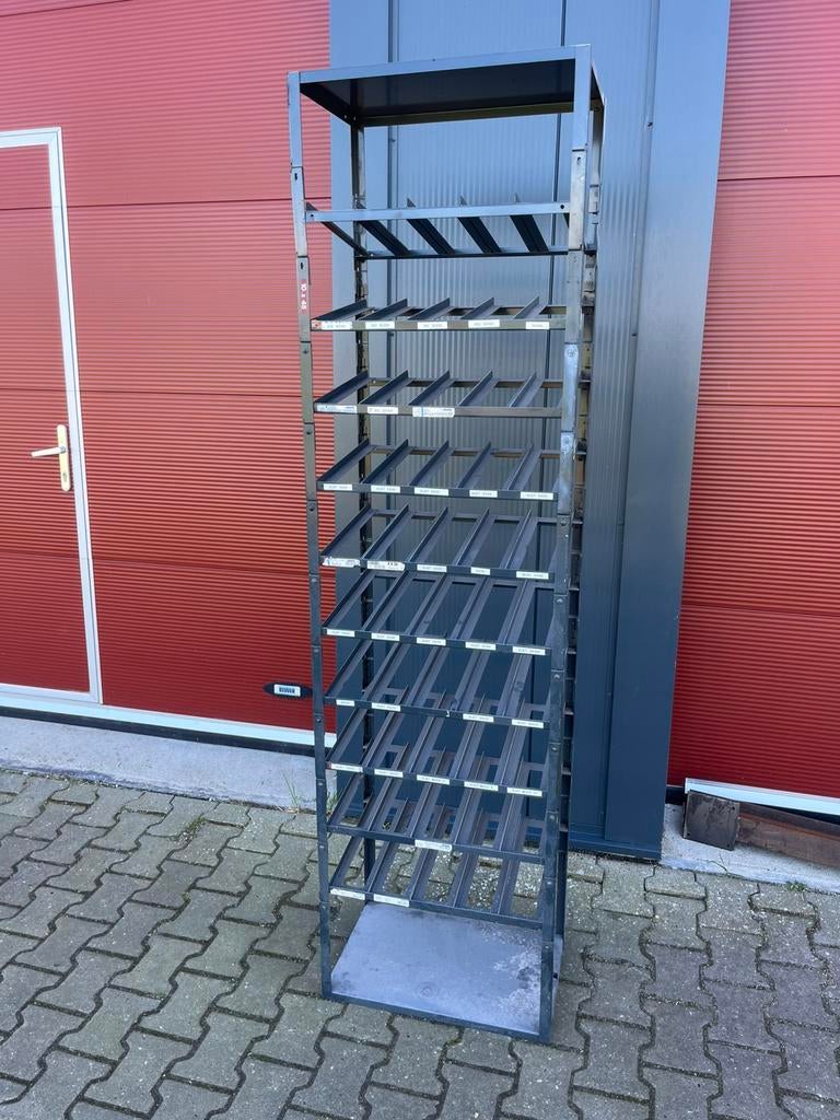 2x werplaats stelling / werplaatskast, Huis en Inrichting, Kasten | Stellingkasten, Ophalen, Gebruikt