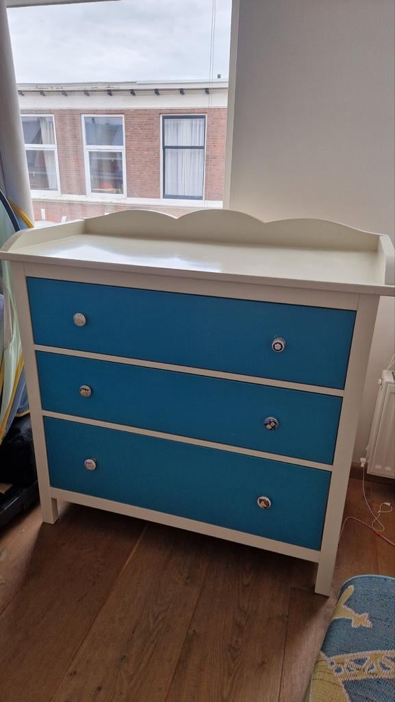 Commode met 3 lades, Kinderen en Baby's, Kinderkamer | Commodes en Kasten, 50 tot 70 cm, Ophalen of Verzenden, 100 cm of meer