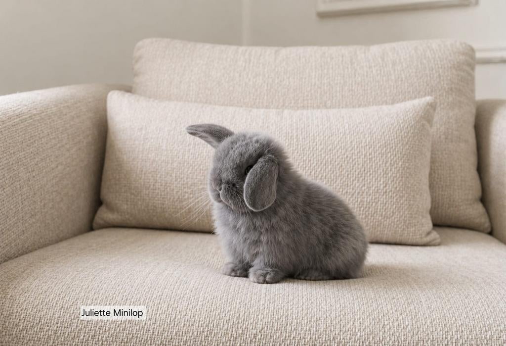 ❤️Lieve raszuivere minilop hangoorkonijntjes &zorg opgevoed, Dieren en Toebehoren, Konijnen, Meerdere dieren, Dwerg, Hangoor, 0 tot 2 jaar
