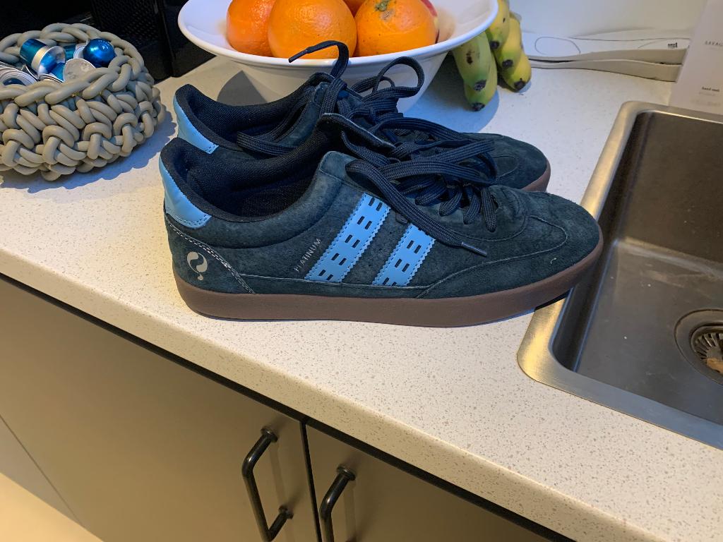 Quick q1905 sneaker schoenen mt44, Blauw, Ophalen of Verzenden, Sneakers of Gympen, Zo goed als nieuw