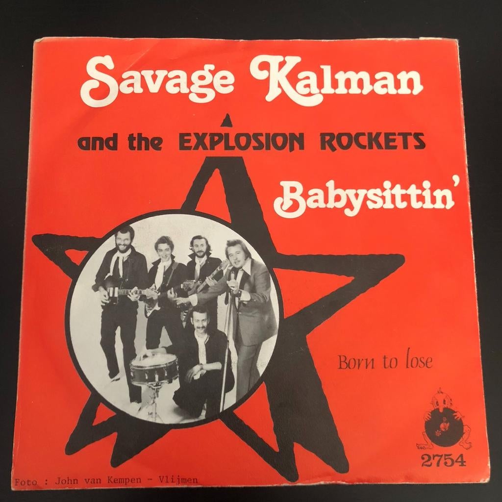 Savage Kalman - Babysittin' Single, Ophalen of Verzenden, Zo goed als nieuw, 7 inch, Single