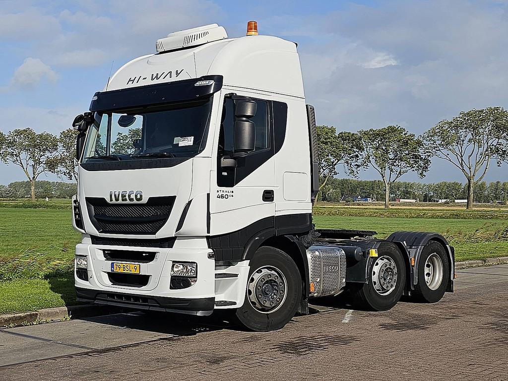 IVECO AS440S46 STRALIS 6x2 txp twinsteer, Automaat, 460 pk, Euro 6, Wit