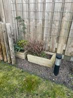 4 retro potten, Ophalen, Rond, Steen, Minder dan 30 cm