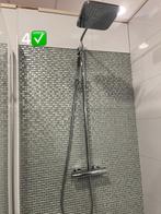 Complete badkamerinrichting: wastafel, baden, kasten, douche, Ophalen, Gebruikt, Met bad