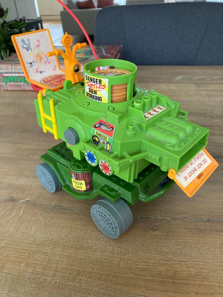 TMNT Pizza Thrower (1989) - Zeldzaam verzamelobject, Verzamelen, Speelgoed, Gebruikt, W, Ophalen of Verzenden, W