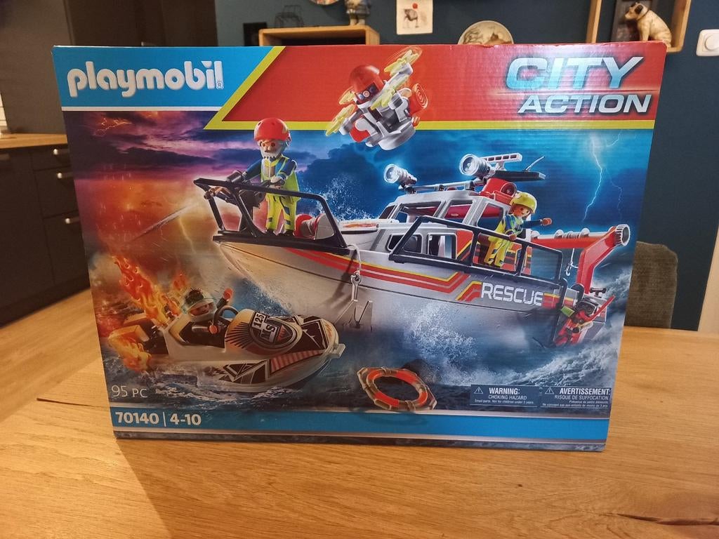 Playmobil 70140 reddingsboot nieuw in dichte doos, Ophalen of Verzenden, Nieuw