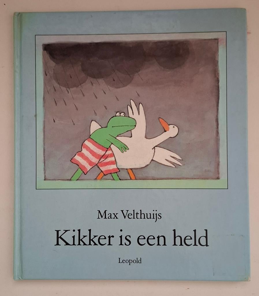 Kikker is een held, Max Velthuijs, Ophalen of Verzenden, Zo goed als nieuw, Max Velthuijs, Prentenboek