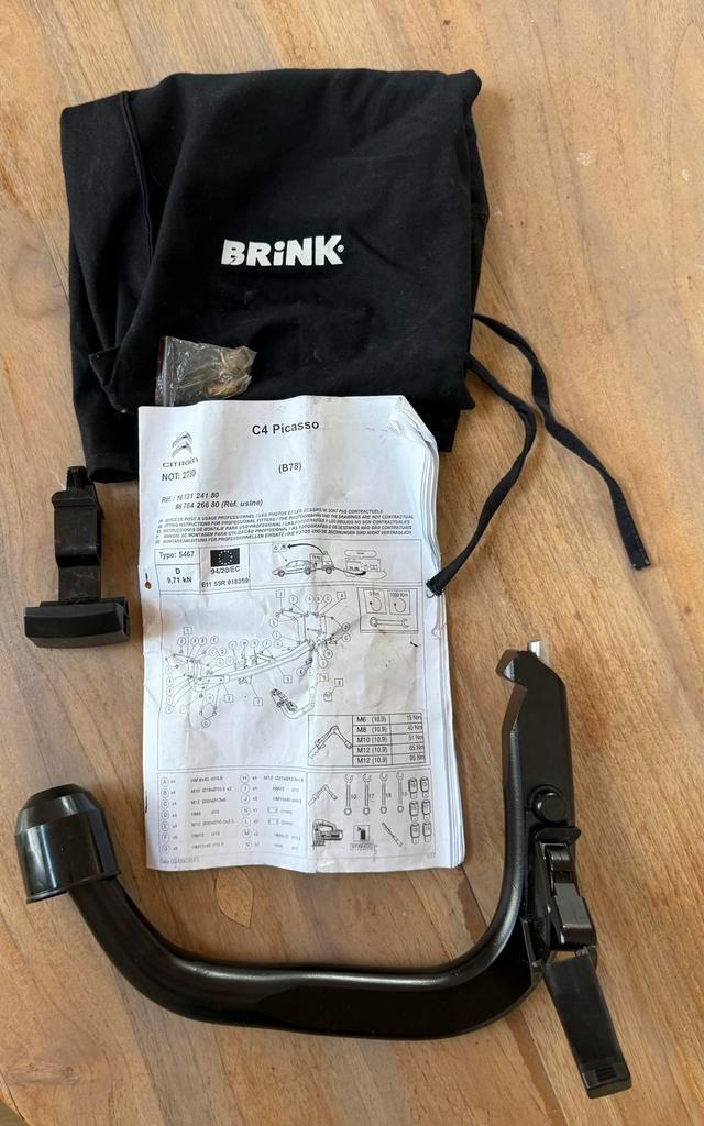 Afneembare trekhaak Brink Thule voor C4 Picasso, Auto-onderdelen, Trekhaken, Nieuw, Ophalen of Verzenden