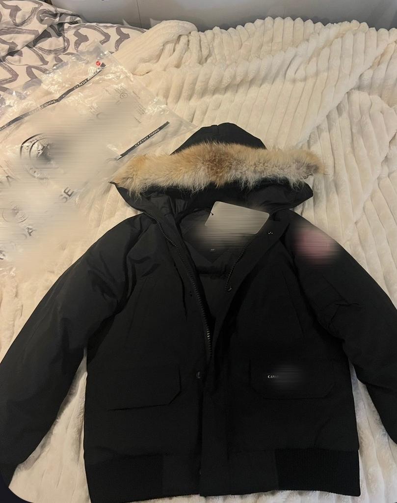 Warme dikke dons winterjas unisex, Verzenden, Nieuw, Maat 46 (S) of kleiner, Zwart
