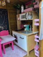 IKEA Speelkeuken met inhoud en krijtbord achterkant, Kinderen en Baby's, Ophalen, Gebruikt, Hout, Speelkeuken