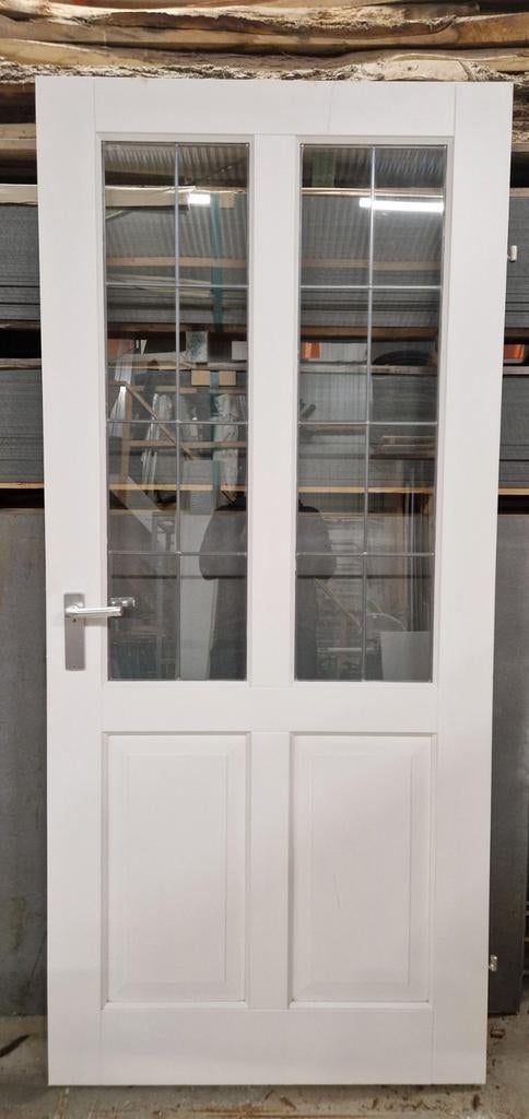 Opdek binnendeur, Doe-het-zelf en Verbouw, Deuren en Horren, Ophalen, Glas, Binnendeur, 200 tot 215 cm