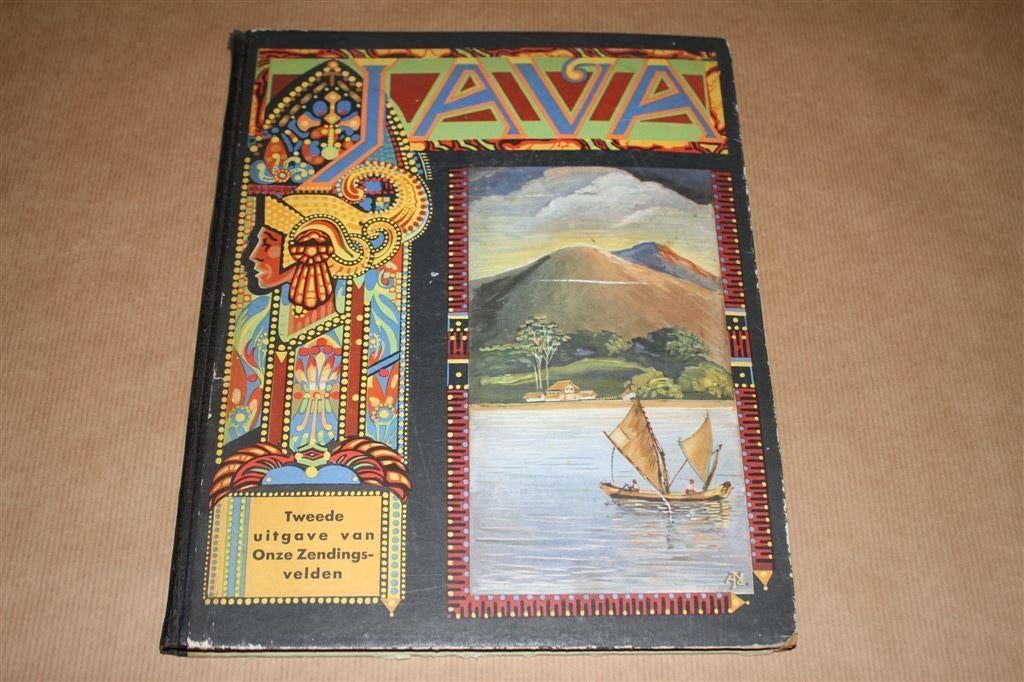 Java. Onze Zendingsvelden. Compleet plaatjesalbum., Boeken, Ophalen of Verzenden, Gelezen