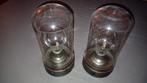 2x lantaarn maritiem / vintage op batterijen, Overige kleuren, Ophalen of Verzenden, Zo goed als nieuw, Metaal