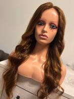 Full lacewig/ haarstuk LANG!! Echt haar nieuw, Ophalen of Verzenden, Zo goed als nieuw, Pruik of Haarverlenging