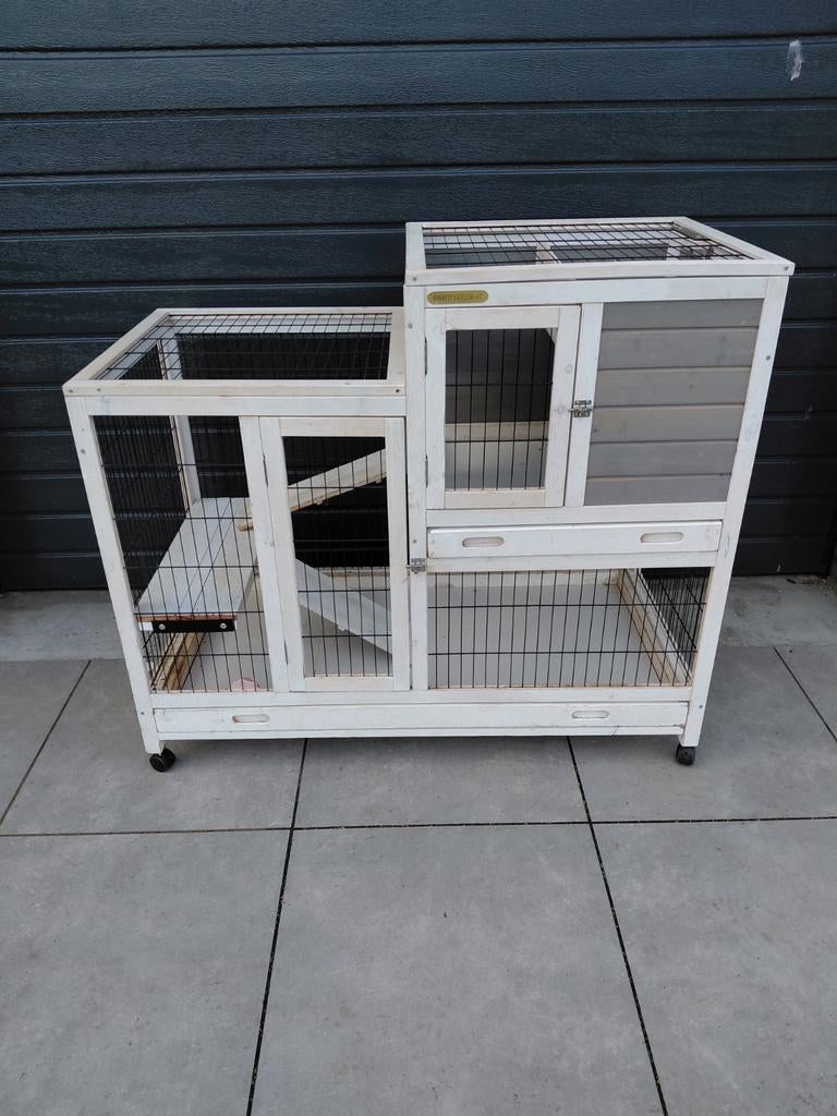 Konijnen/cavia kooi, Dieren en Toebehoren, Knaagdieren en Konijnen | Hokken en Kooien, Ophalen, Kooi, 90 cm of meer, Konijn