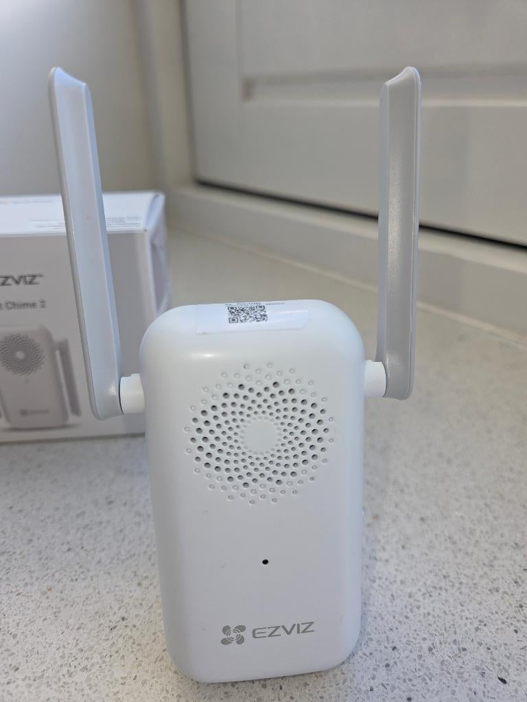 EZVIZ Chime 2 gong - Wit voor Ezviz DB1/DB1C videodeurbel, Ophalen of Verzenden, Nieuw, Draadloos