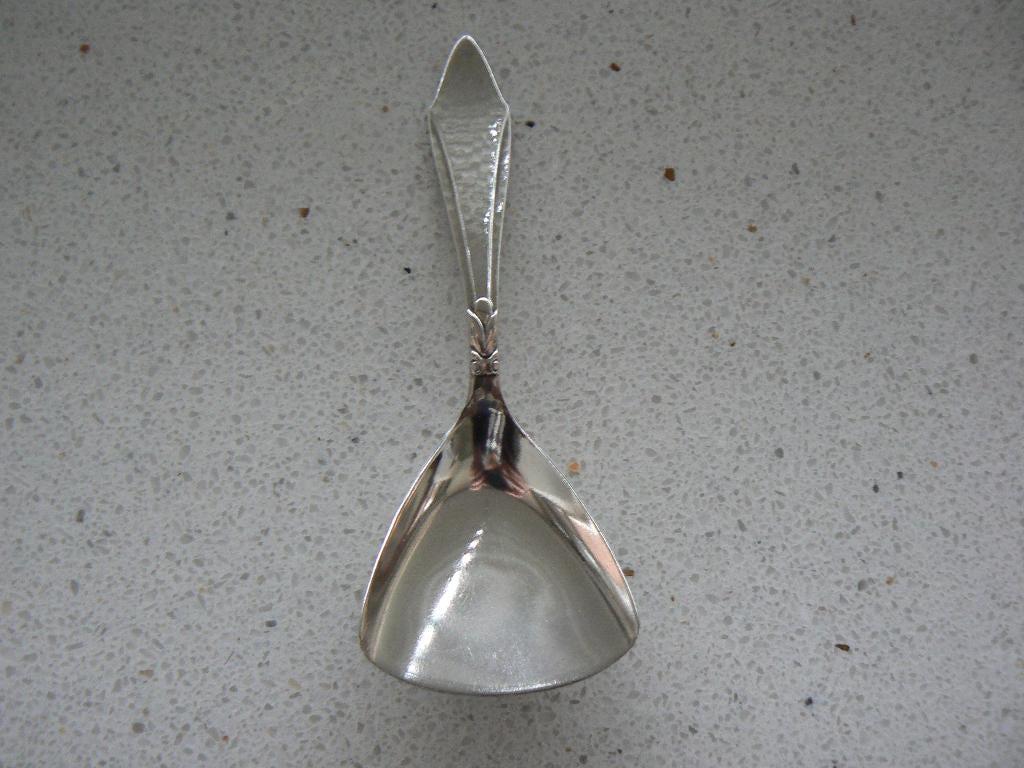 Suikerlepel suikerschep jamlepel G-Z Gero Zilmeta, Ophalen of Verzenden, Gebruikt, Zilver, Los bestek
