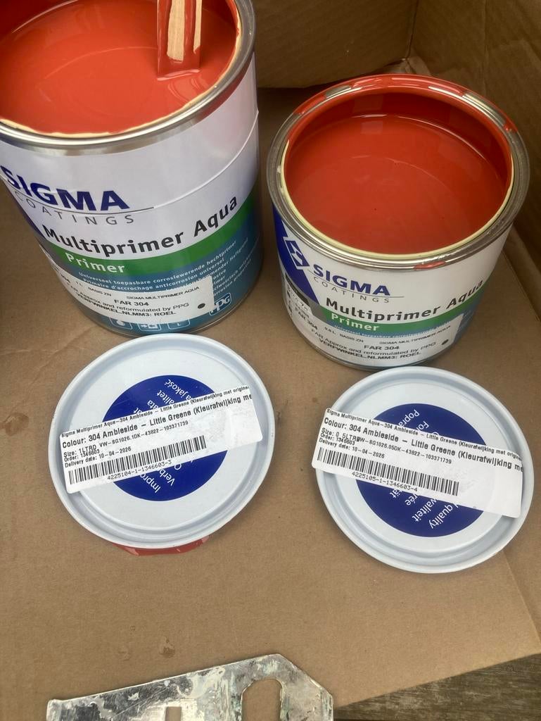 Sigma Multiprimer Aqua Farrow & Ball 304 Bamboozle 1,5L, Doe-het-zelf en Verbouw, Overige kleuren, Nieuw, Ophalen of Verzenden