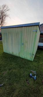 Zelfbouw schuur container tuinhuis gereedschapschuur, Ophalen, Gebruikt, Hout, Overige typen