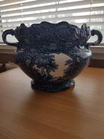Prachtige Delfts blauwe bloempot, Ophalen