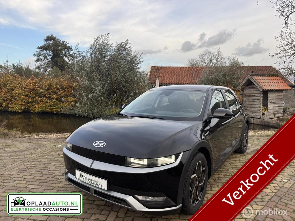 Hyundai IONIQ 5 73kWh Rwd | Warmtepomp | Soh 100%, Auto's, Hyundai, Achterwielaandrijving, Gebruikt, Met garantie (alle), Zwart