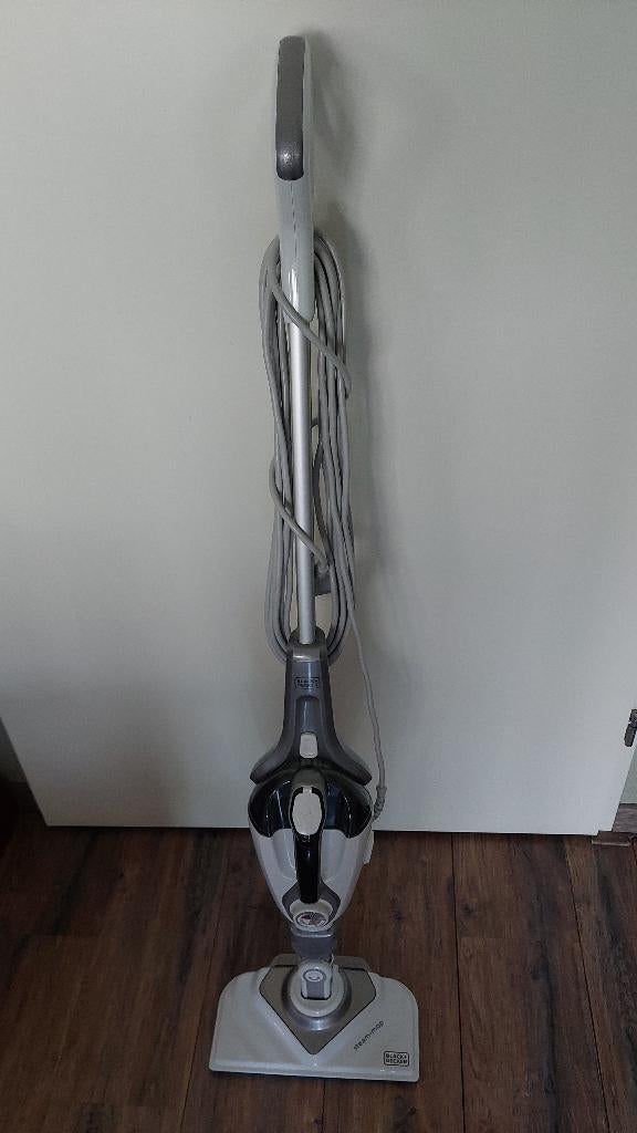 BLACK+DECKER 1600W Steam-mop met SteaMitt [15 in 1], Witgoed en Apparatuur, Stoomapparaten, Ophalen of Verzenden, Zo goed als nieuw
