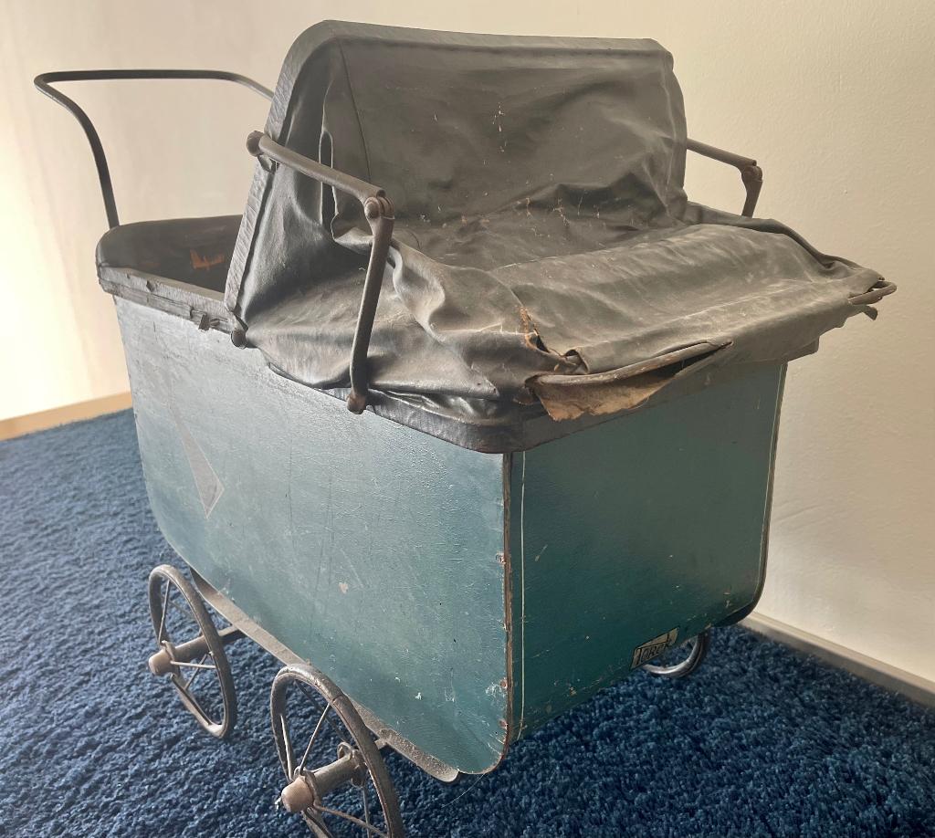 antieke poppenwagen, Antiek en Kunst, Ophalen