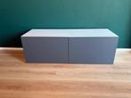Tv meubel/wandmeubel van IKEA (wit/grijs), Huis en Inrichting, Kasten | Televisiemeubels, Ophalen, Modern, Ikea, Gebruikt, 100 tot 150 cm