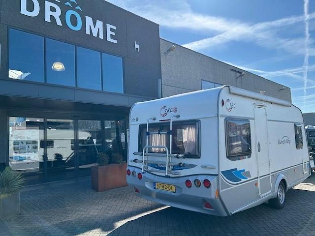 TEC Travel King 460 TDF Mover amp; luifel, Caravans en Kamperen, Caravans, T.E.C., Rondzit, Bedrijf, 4 tot 5 meter