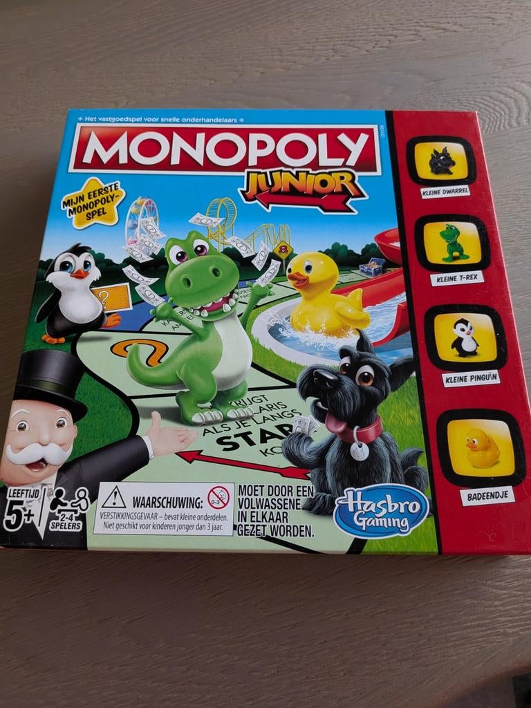 Monopoly Junior - Mijn Eerste Monopoly Spel, Hobby en Vrije tijd, Gezelschapsspellen | Bordspellen, Een of twee spelers, Ophalen