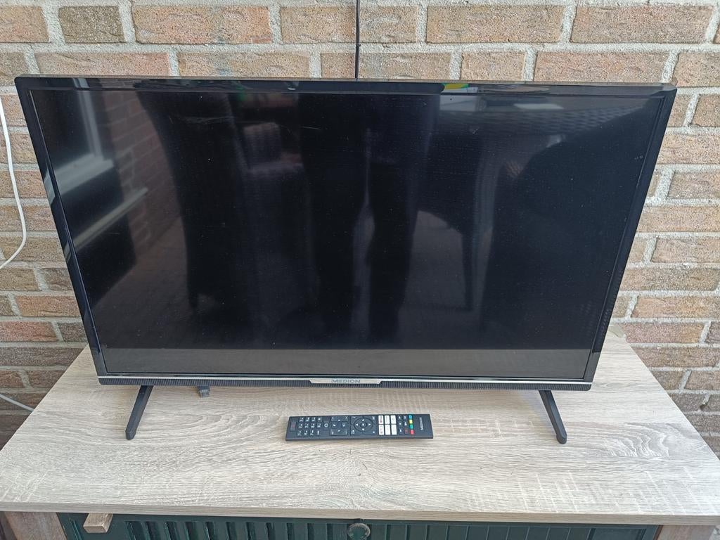 Medion 32 HD LCD-TV, 50 Hz, Zo goed als nieuw, Smart TV, 60 tot 80 cm