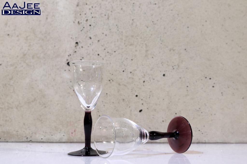 Kristalunie Maastricht – Campanula – WJ Rozendaal – Glaasjes, Antiek en Kunst, Antiek | Glas en Kristal, Ophalen of Verzenden