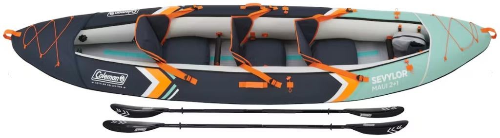 Sevylor Maui 2 +1 plus Opblaaskano 3 persoons Nieuw in doos, Minervum Breda, Drie personen of meer, Sevylor, Overige typen