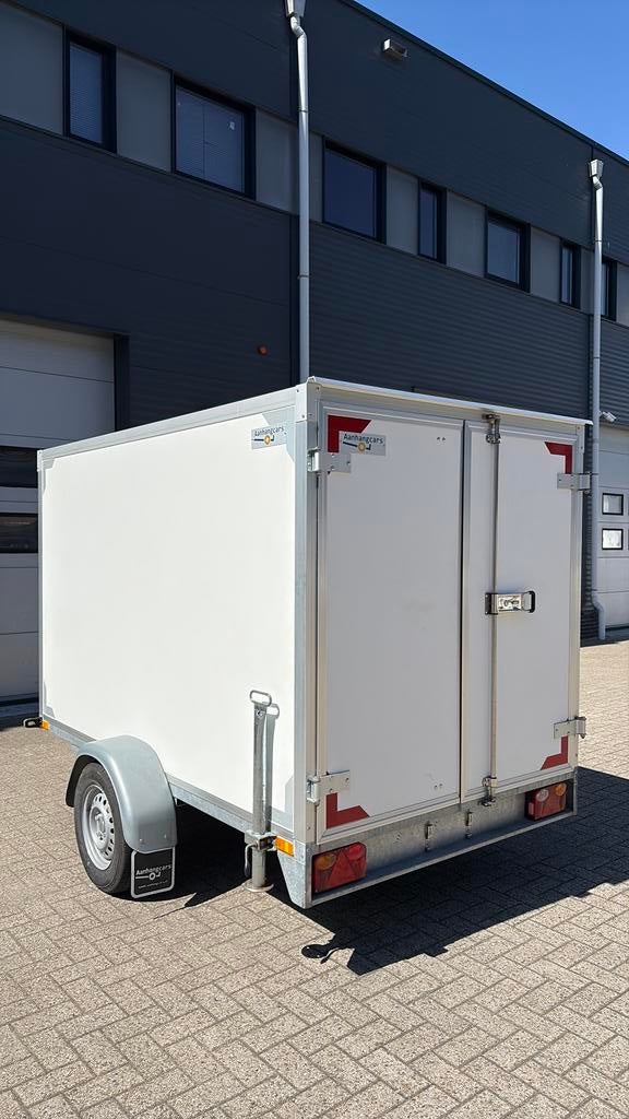 Z.g.a.n. Twins Trailers gesloten aanhangwagen (257x157x150), Auto diversen, Aanhangers en Bagagewagens, Zo goed als nieuw, Ophalen