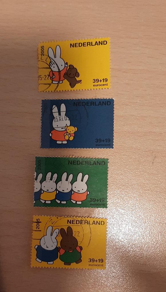 2005 Kinderzegels Nijntje, Postzegels en Munten, Postzegels | Nederland, Verzenden, Gestempeld