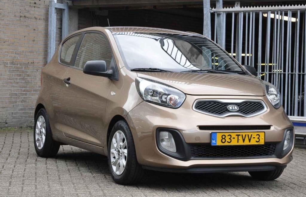 Kia Picanto LPG-G3 SpotGoedkoop rijden! Volle Tank € 20,-!, Auto's, Voorwielaandrijving, Metallic lak, Bruin, 400 kg