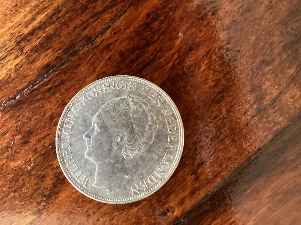 Wilhelmina Rijksdaalder 1940 Zilver bieden, Zilver, Ophalen of Verzenden, Koningin Wilhelmina, Losse munt