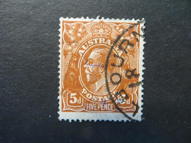 A12824: Australia GV 5 d W5, Postzegels en Munten, Postzegels | Oceanië, Ophalen of Verzenden