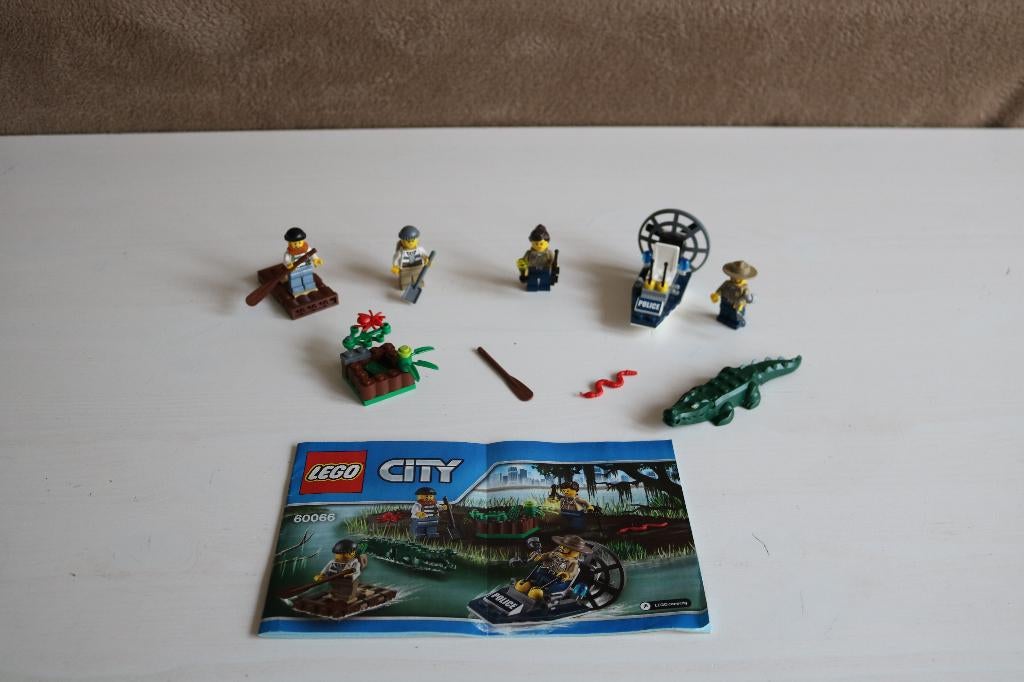 60066 Lego city Moeraspolitie Startset, Ophalen of Verzenden