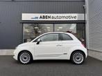 Fiat 500C Twinair Turbo 80 PK Lounge automaat (CARPLAY|16"|C, Automaat, Gebruikt, Cabriolet, Wit